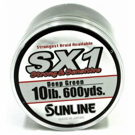 SUNLINE 30 lbs x 250 Yard SX1 Deep Green Polyethylene Fishing Line 63041748